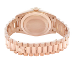 President Day-Date 40mm Rose Gold Chocolate Diamond Watch 228235