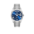 President Day-Date 40mm Blue Dial Platinum Mens Watch 228236