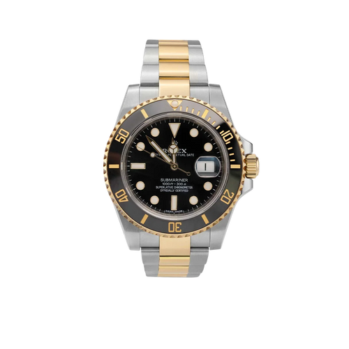 Submariner Date 40mm 116613LN Black Dial Stainless Steel & 18K Yellow Gold Watch