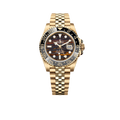 GMT-Master II 40mm Yellow Gold Tiger Iron Dial Jubilee 126718GRNR