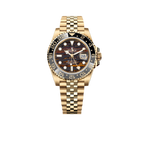 GMT-Master II 40mm Yellow Gold Tiger Iron Dial Jubilee 126718GRNR