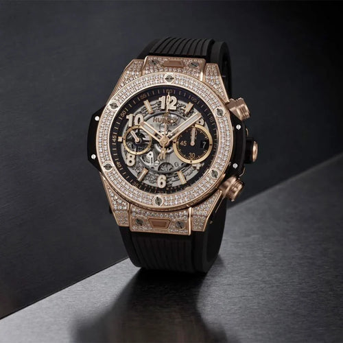 Big Bang Unico King Gold Pavé 44mm 421.OX.1180.RX.1704