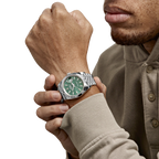 Datejust 41 126334 Stainless Steel Green Motif Dial Jubilee