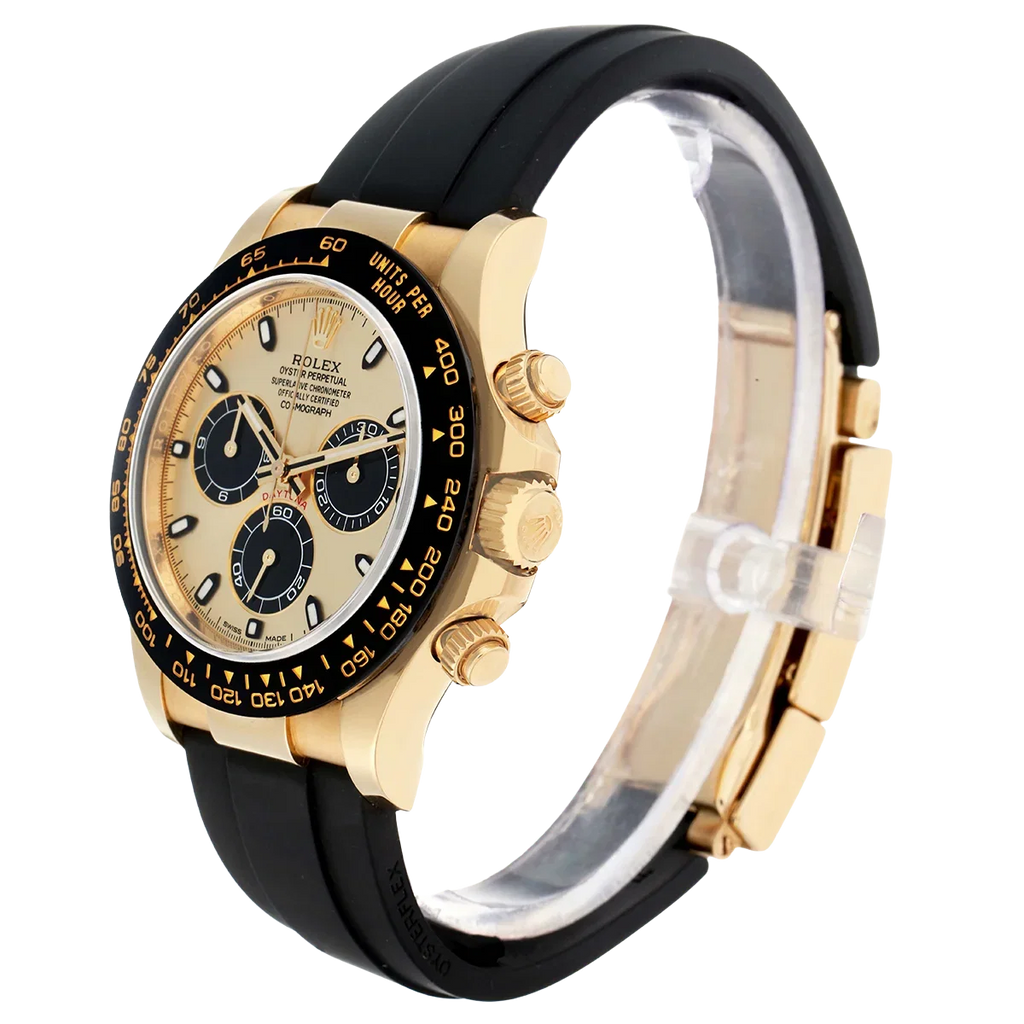 Daytona Pikachu 40mm Yellow Gold Champagne Dial Mens Watch 116518