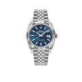 Datejust 41mm 126334 Stainless Steel Fluted Motif Blue Dial Jubilee