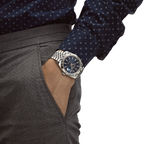 Datejust 41mm 126334 Stainless Steel Fluted Motif Blue Dial Jubilee