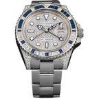 Oyster Perpetual GMT-Master II 40mm White Gold Blue Sapphire Bezel 116759SA