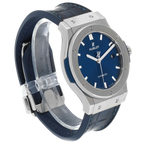 Classic Fusion Titanium 42mm Blue Dial Mens Watch 542.NX.7170.LR