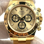 Daytona 40mm Yellow Gold Golden Dial Champagne m126508-0005