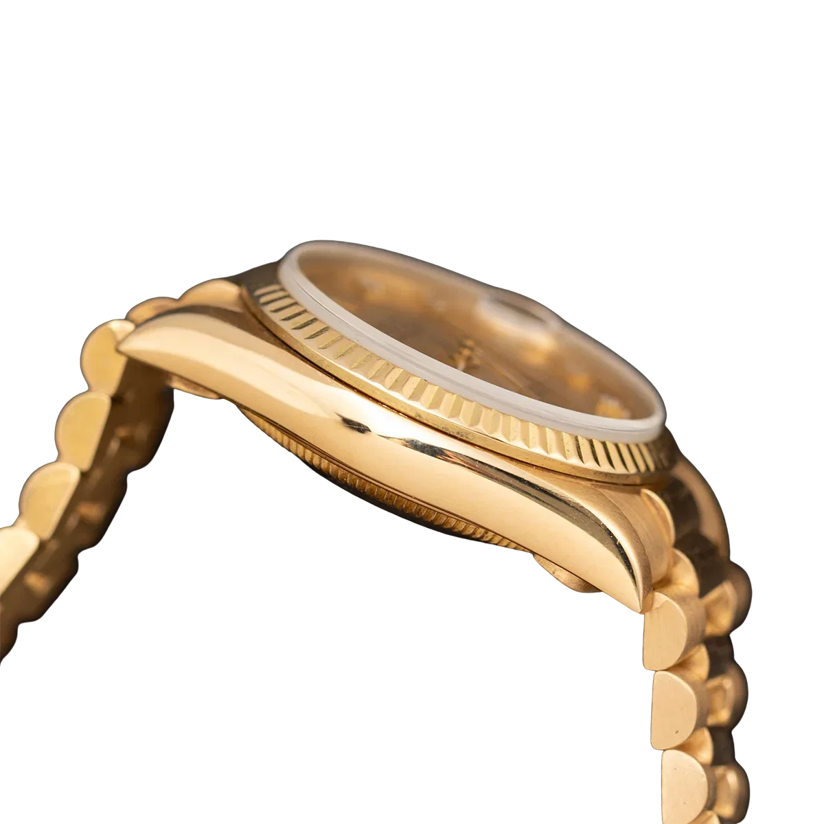 Presidential Rolex Datejust 68278 Fluted Bezel Watch 31mm Diamond Dial