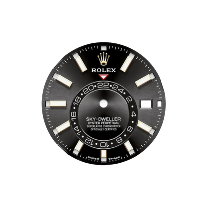 Sky-Dweller 42mm Oyster Yellow Gold 336938 Bright Black