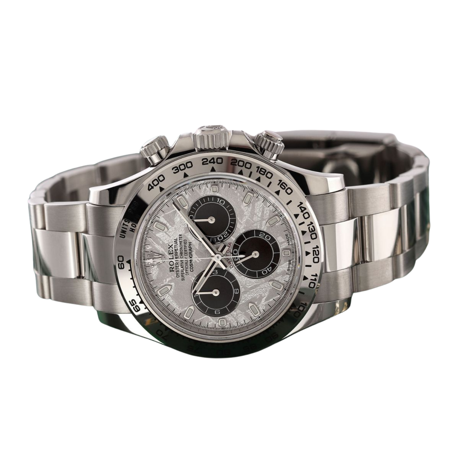 Daytona Cosmograph 40mm White Gold Meteorite Dial 116508-0073
