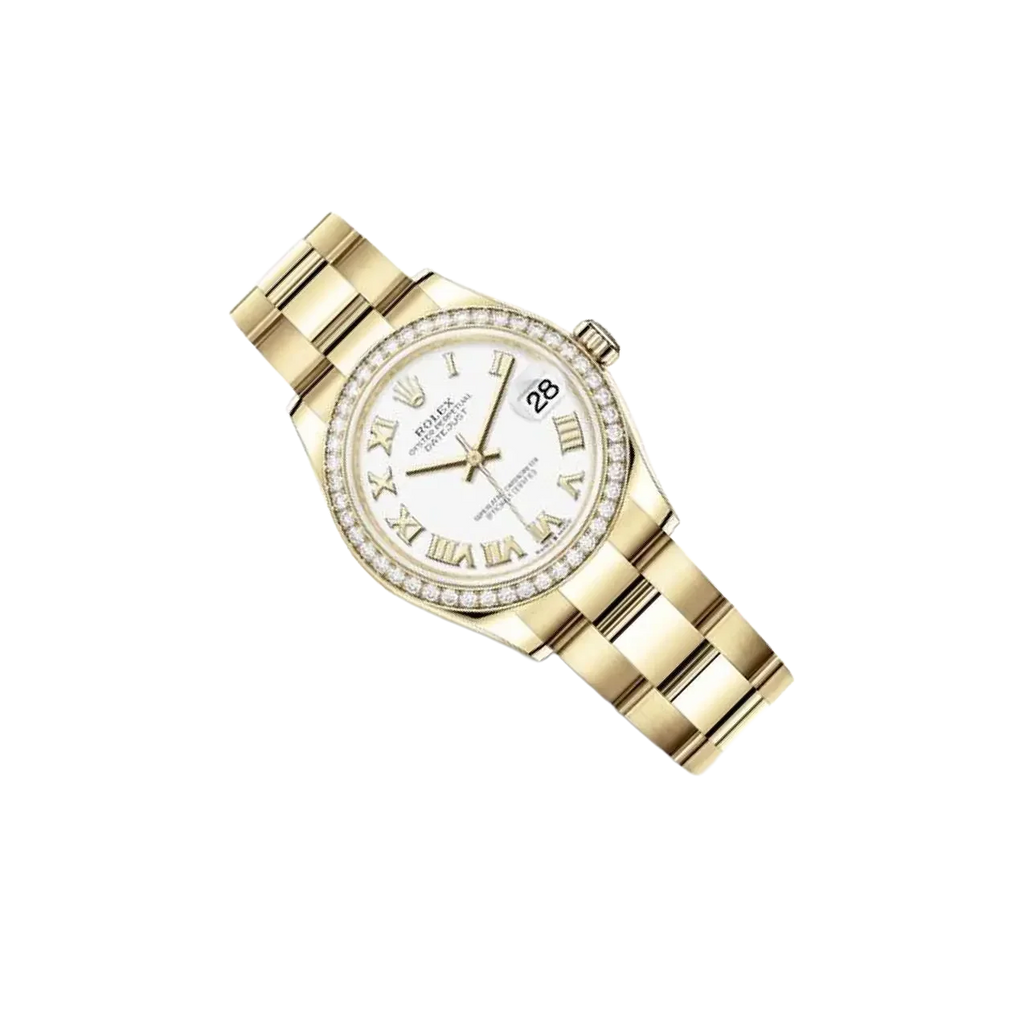Datejust 31mm White Dial, 18kt Yellow Gold 278288