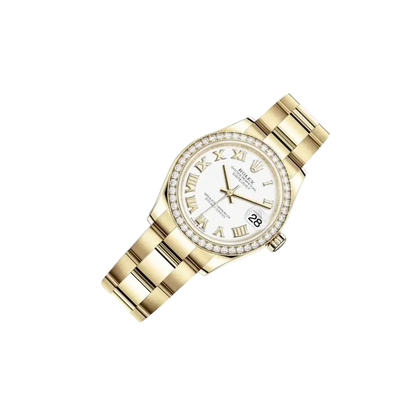 Datejust 31mm White Dial, 18kt Yellow Gold 278288