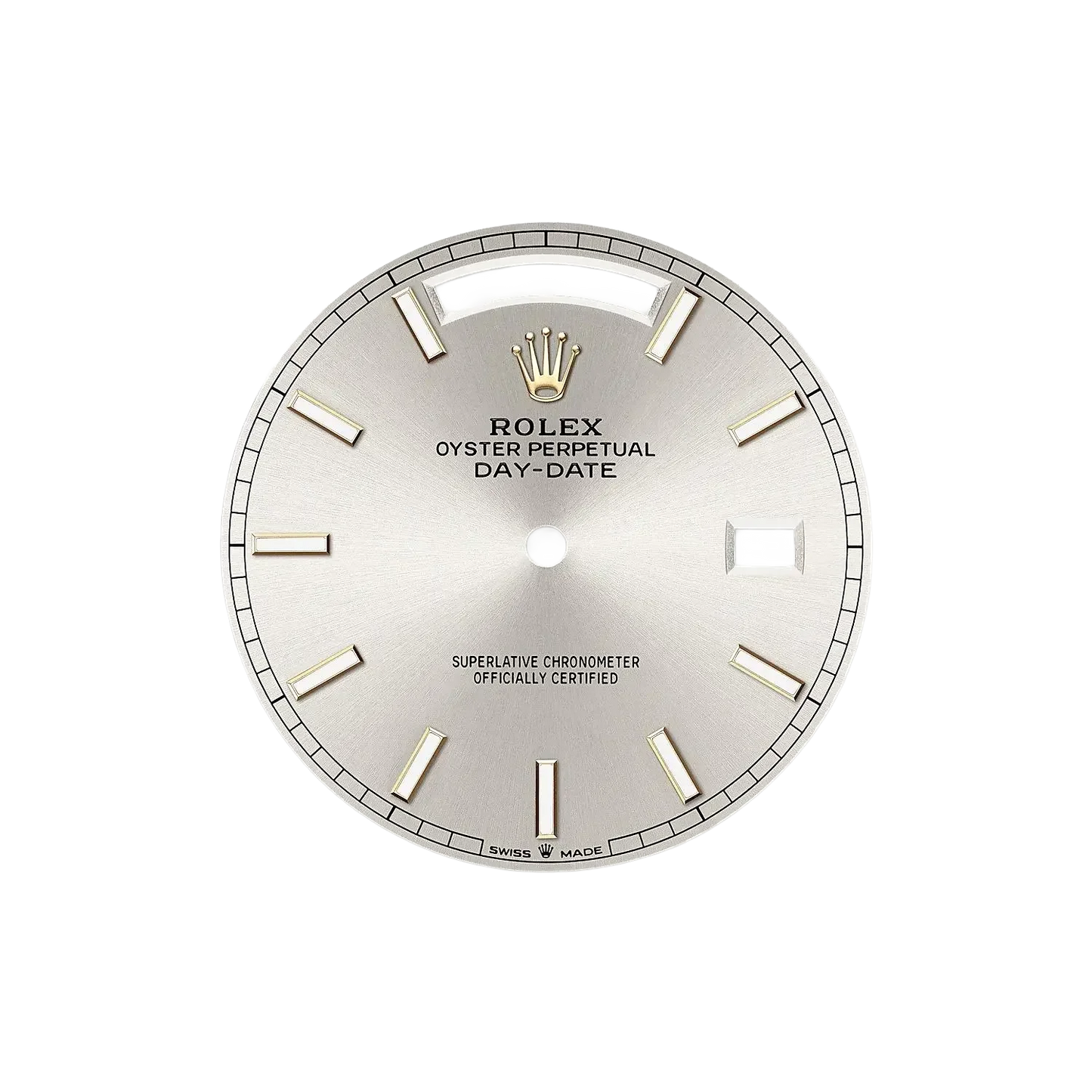 Day-Date 40mm Yellow Gold Silver Dial 228238