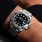 GMT-Master II Bruce Wayne Stainless Steel Black Dial Jubilee M126710GRNR-0003 New