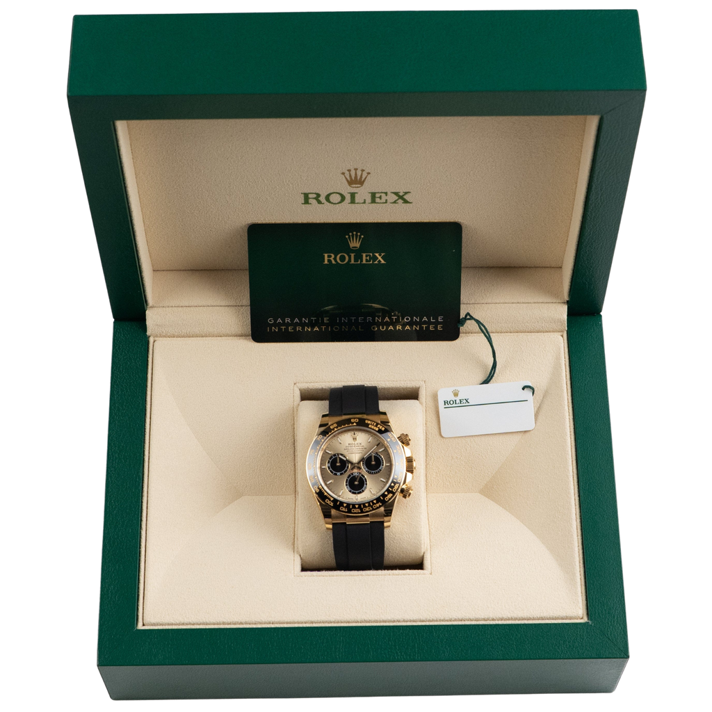 Daytona 40mm Pikachu Yellow Gold Champagne Black Dial 126518LN