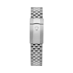 Datejust 126300 Smooth Bezel Watch 41mm Black Diamond Dial