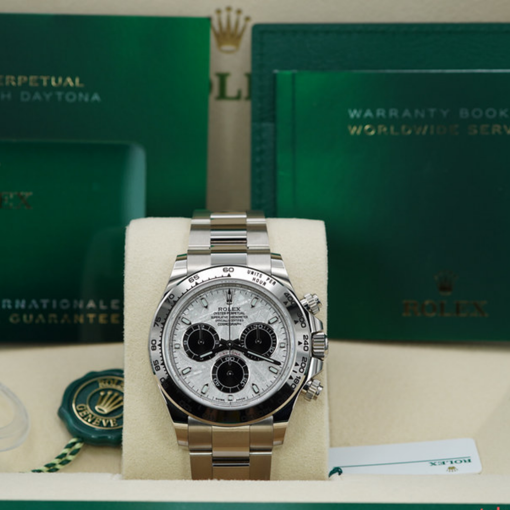 Daytona Cosmograph 40mm White Gold Meteorite Dial 116508-0073