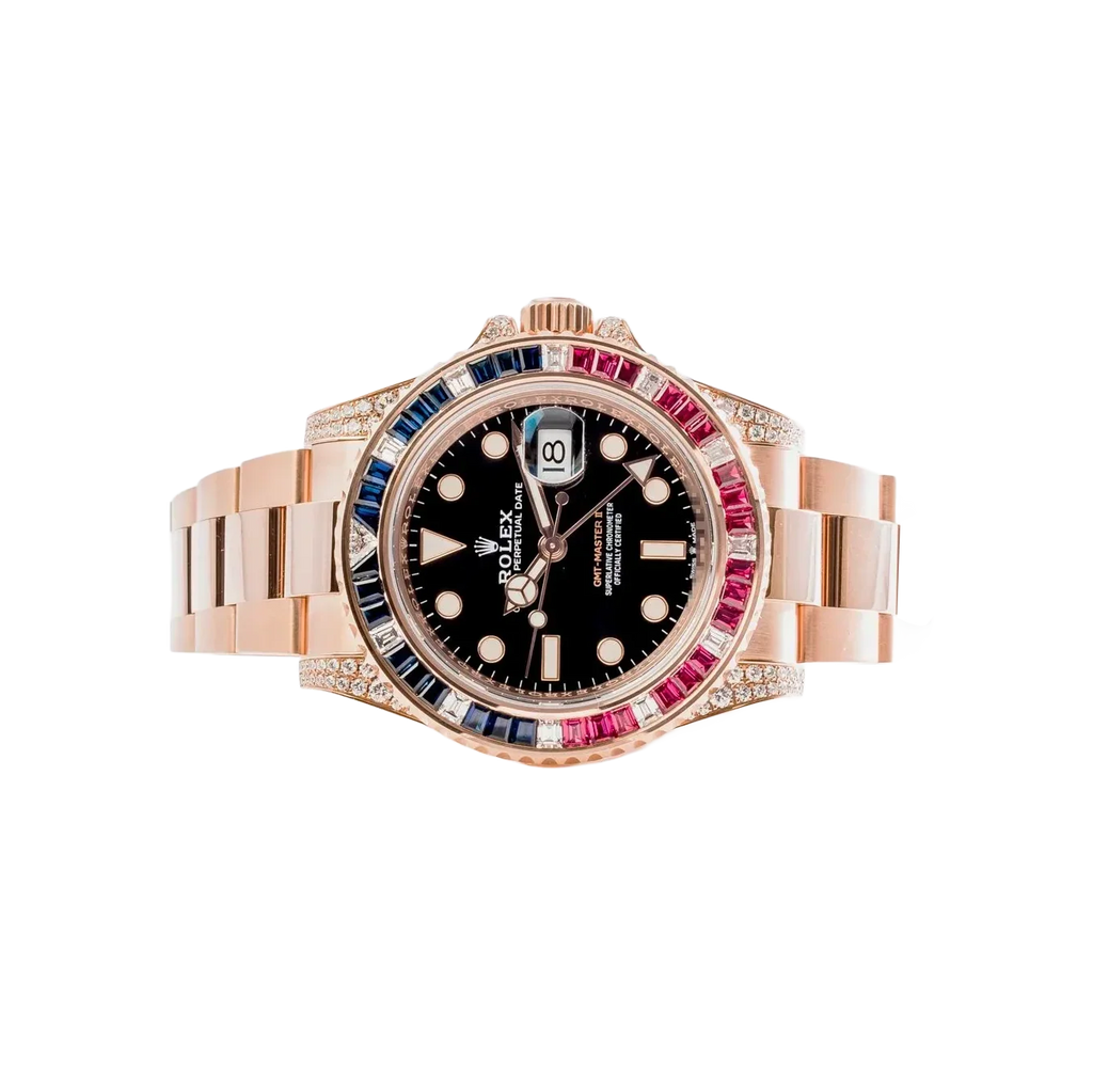 GMT-Master II 40mm Everose Diamond 126755SARU