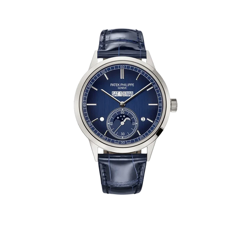 Grand Complications 42mm 5236P-001 In-Line Perpetual Calendar Platinum Blue Dial