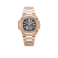 Nautilus 40mm 5980/1R-001 Chronograph Date Rose Gold Black Dial