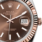 Datejust 41mm Steel & Everose Gold Chocolate 126331-0002