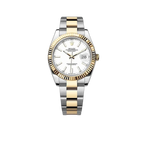 Datejust 41mm White Dial, Yellow Roleso 126333-0015