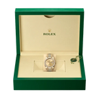 Day-Date 40mm 228348RBR Yellow Gold Diamond Bezel Champagne Diamond Dial