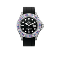 Yacht-Master Cotton Candy 40mm White Gold Black Dial Oysterflex 126679SABR