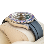Yacht-Master Cotton Candy 40mm White Gold Black Dial Oysterflex 126679SABR