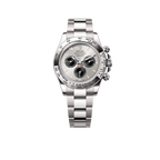 Daytona 40 mm White Gold Silver Dial Mens Watch M126509-0003