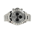 Daytona 40 mm White Gold Silver Dial Mens Watch M126509-0003