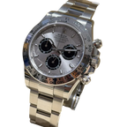 Daytona 40 mm White Gold Silver Dial Mens Watch M126509-0003