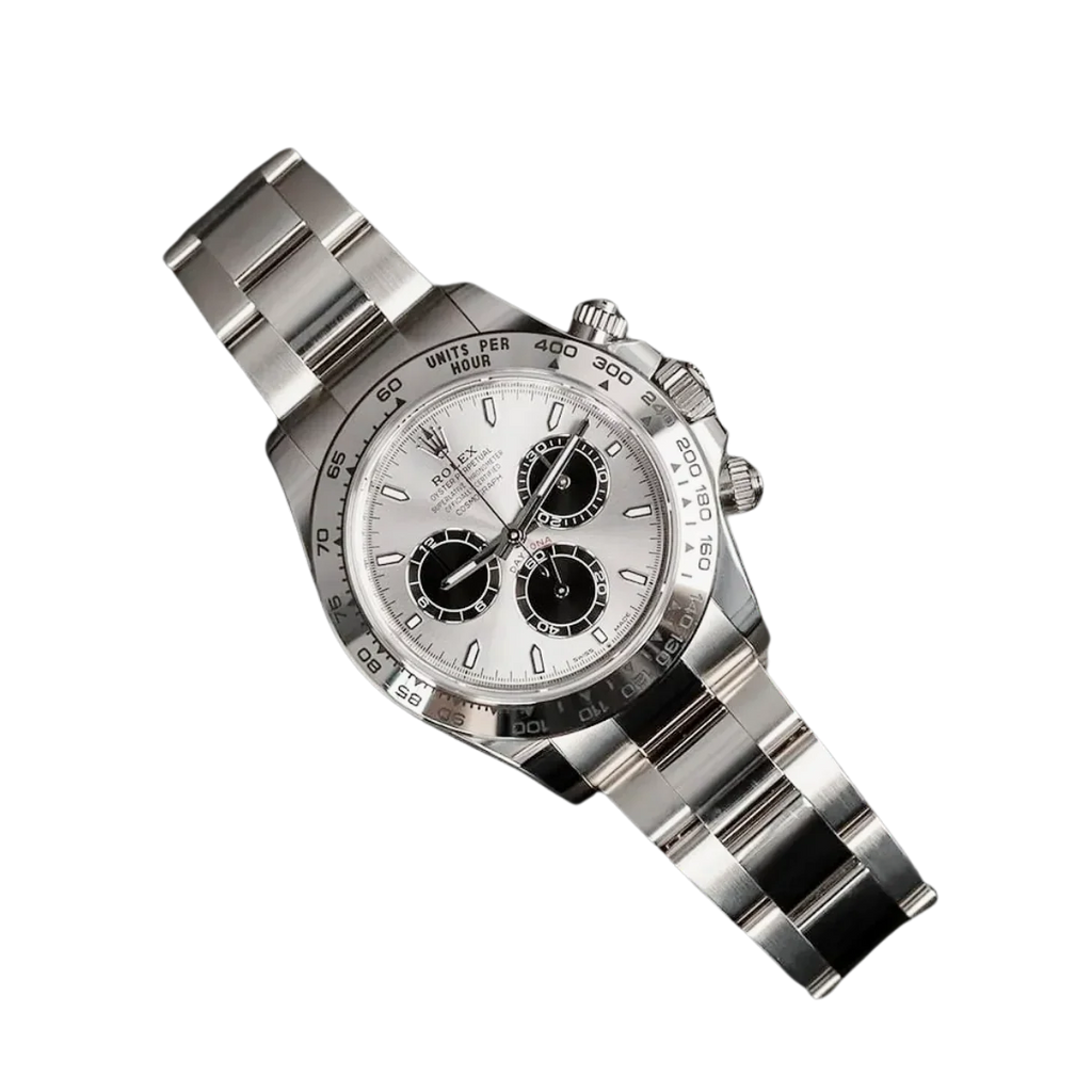 Daytona 40 mm White Gold Silver Dial Mens Watch M126509-0003