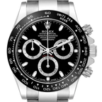 Daytona Panda 40mm Chronograph Black Dial Mens Watch 116500