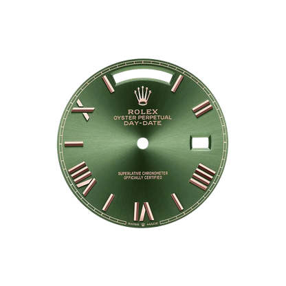 Day-Date Oyster Everose gold 40mm Green Olive 228235