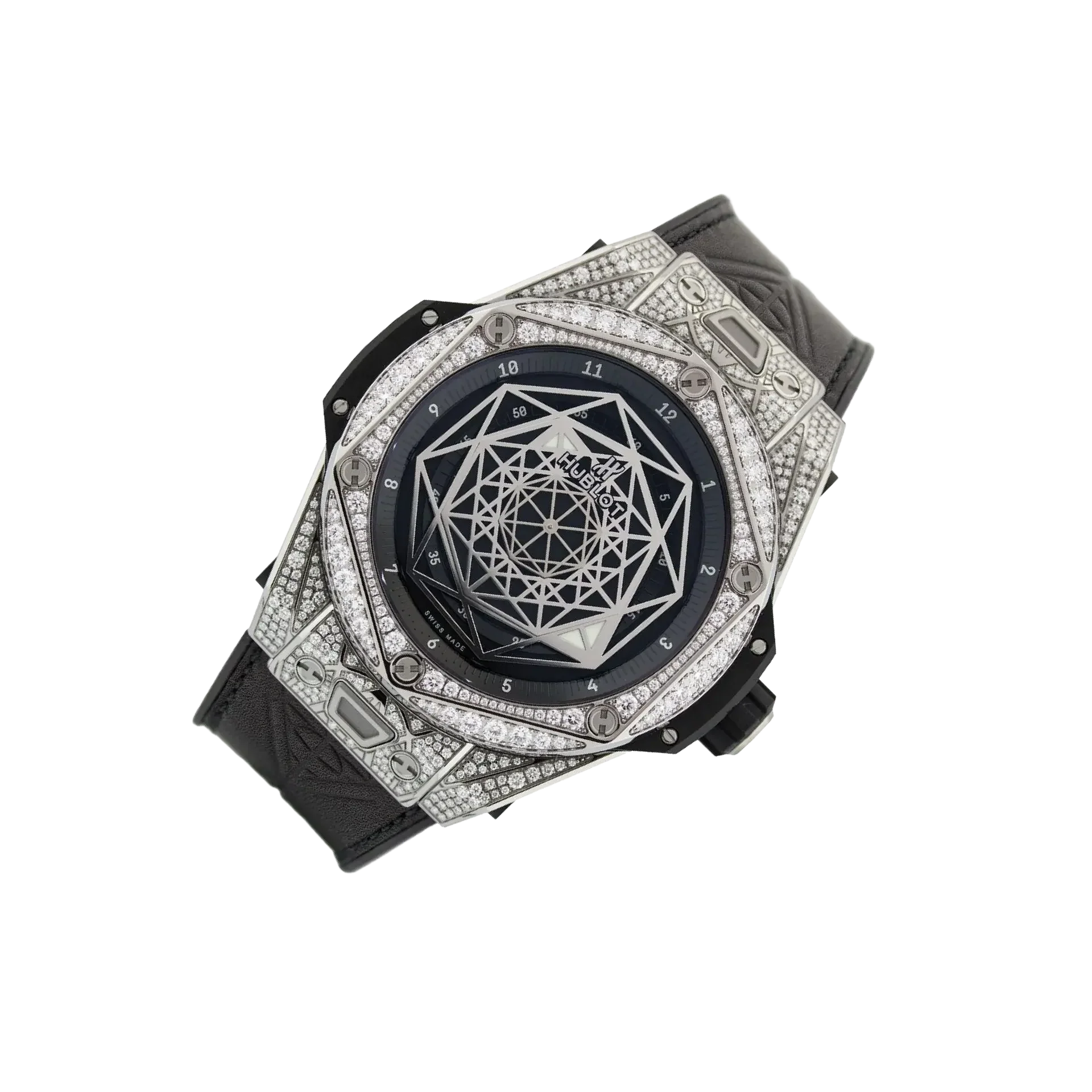 Big Bang Sang Bleu Diamond Titanium 45mm 415.NX.1112.VR.1704.MXM17