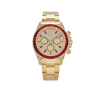 Daytona 126598TRU Yellow Gold Ruby Bezel Diamond Pave Dial