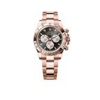 Daytona 40mm Everose Gold Black Dial - 126505