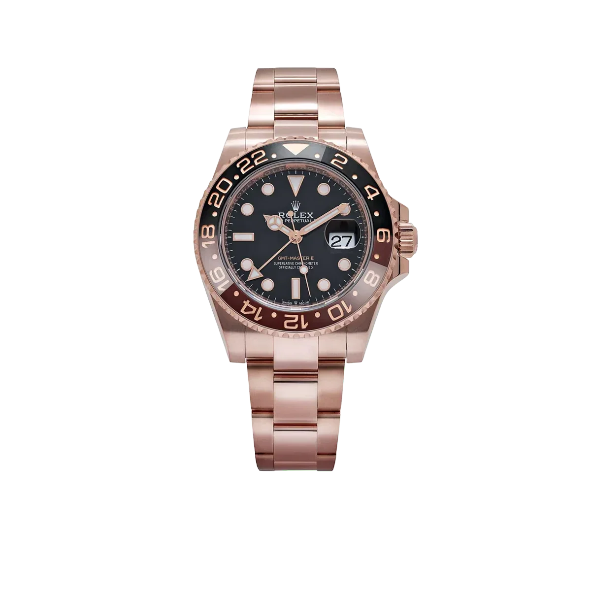 GMT-Master II 126715CHNR Root Beer Rose Gold Black Dial (2025)