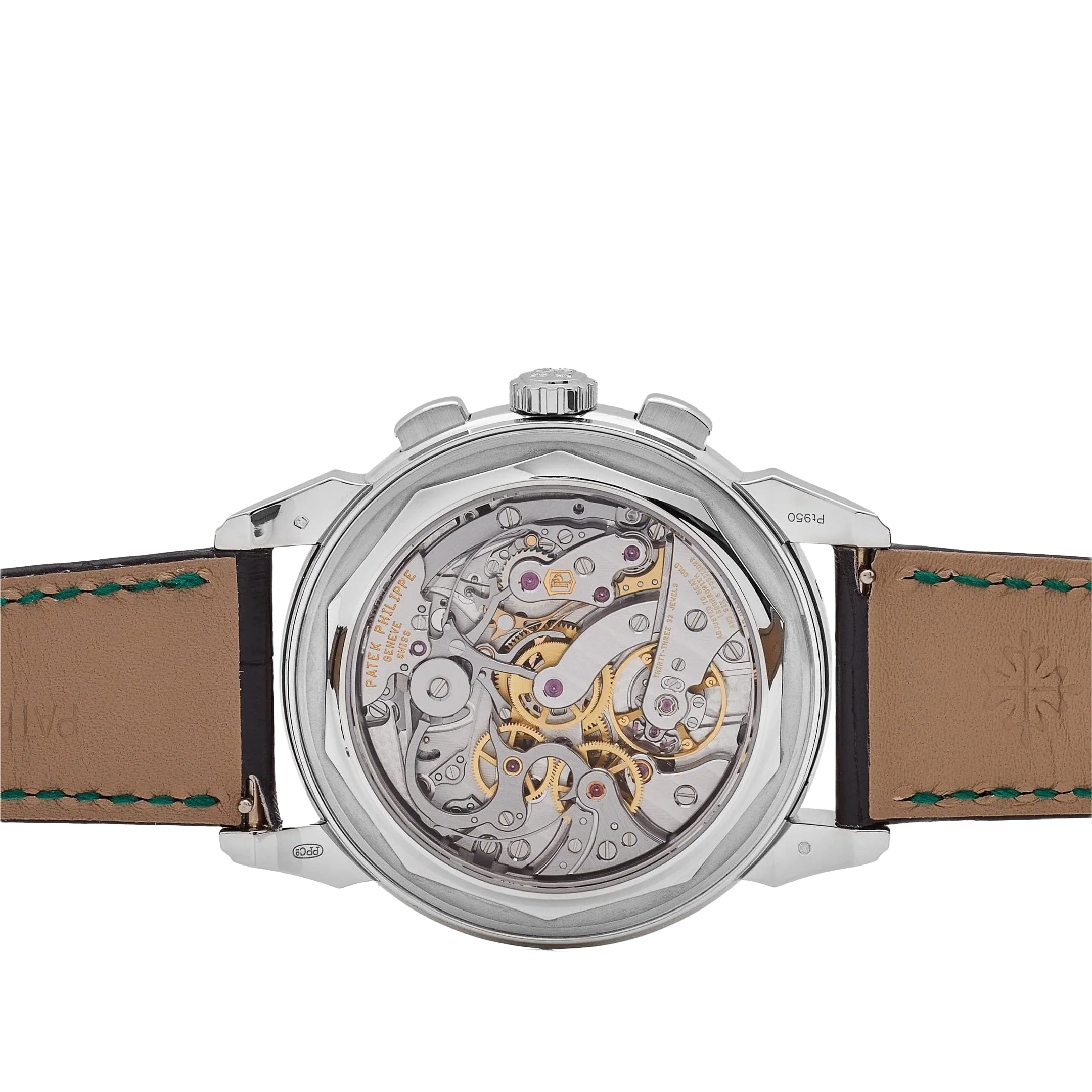 Grand Complications 41mm 5270P-014 Perpetual Calendar Chronograph Platinum Green Dial
