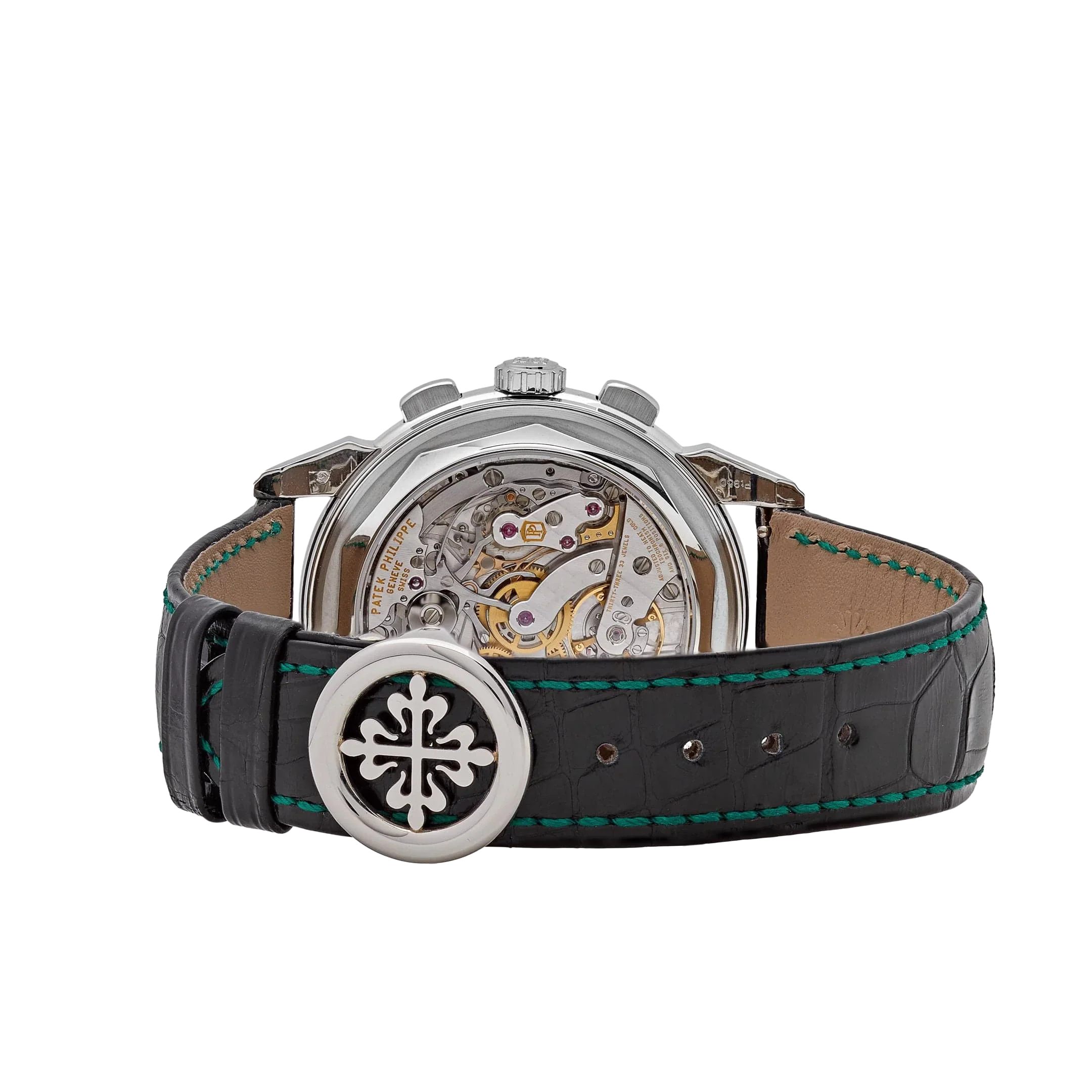 Grand Complications 41mm 5270P-014 Perpetual Calendar Chronograph Platinum Green Dial