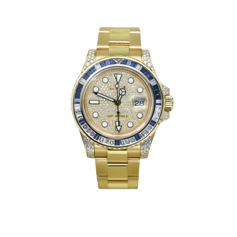 GMT-Master II 116758SARU Pave Diamond Dial 40mm
