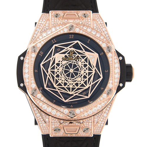 Big Bang Sang Bleu Diamond Rose Gold 45mm 415.OX.1118.VR.1704.MXM17