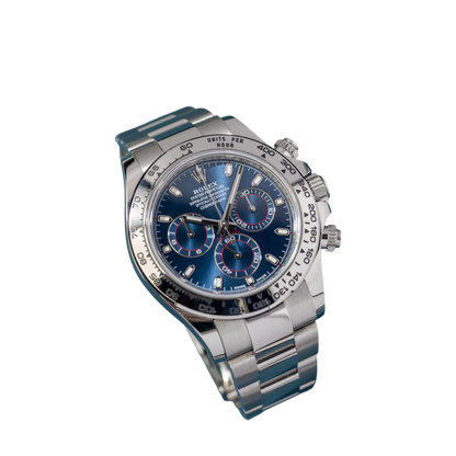 Daytona Blue Dial 40mmWhite Gold Chronograph Mens Watch 126509