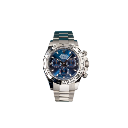 Daytona Blue Dial 40mmWhite Gold Chronograph Mens Watch 126509
