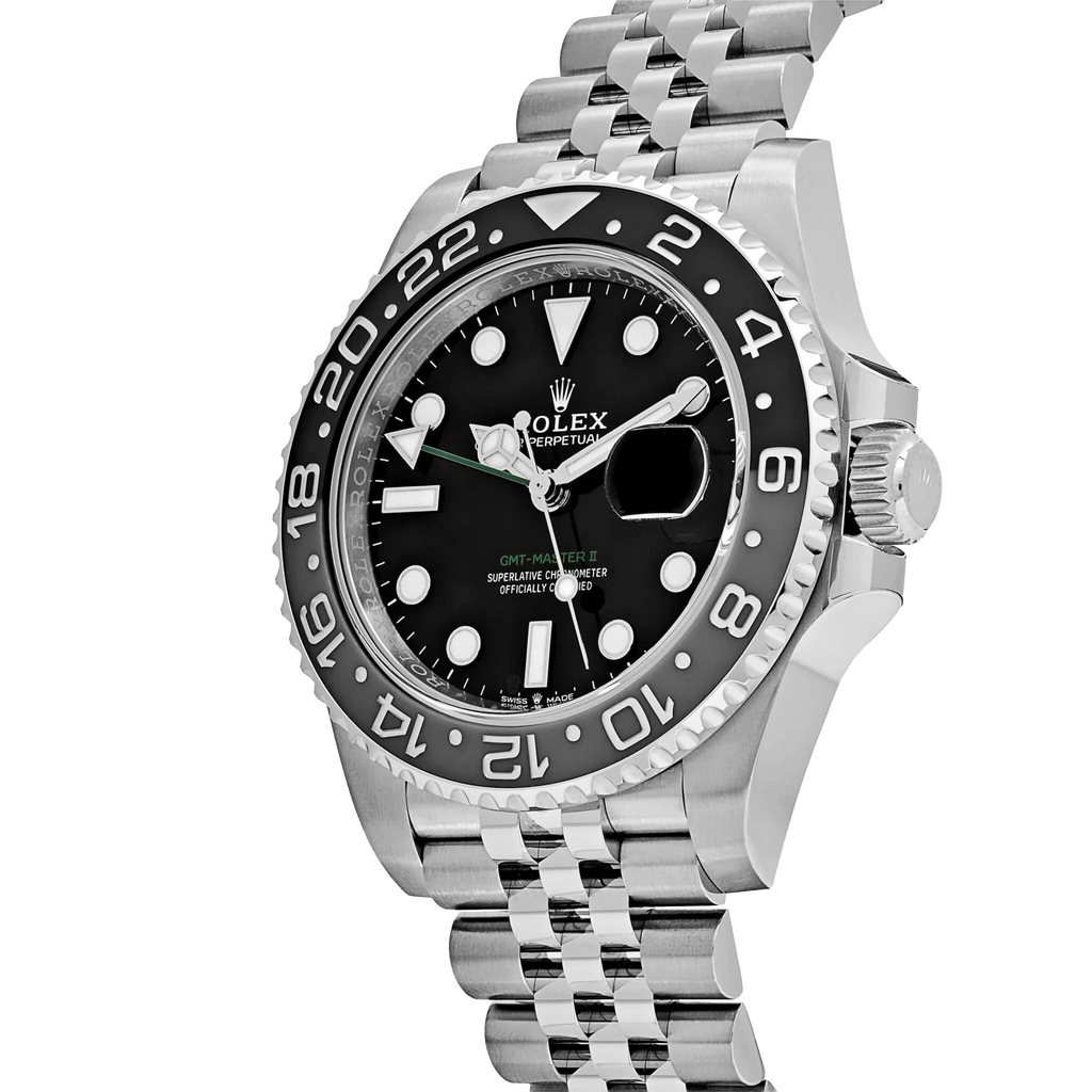 GMT-Master II 126710GRNR Bruce Wayne Stainless Steel Black Dial Jubilee (2025)