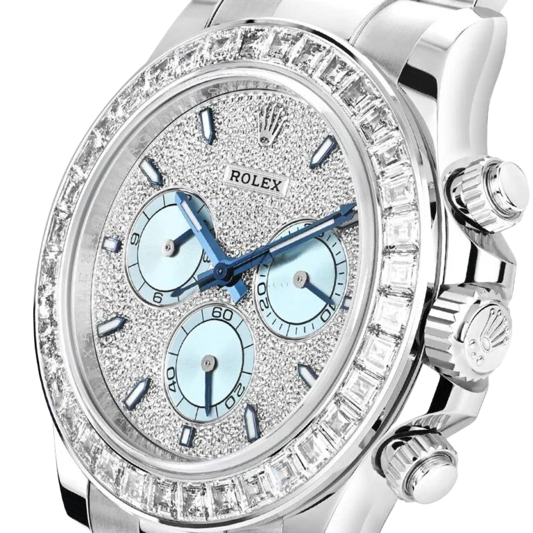 Daytona Diamond Pave Dial Platinum Watch 116576TBR