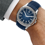 Aquanaut 42mm 5168G-001 White Gold Blue Dial